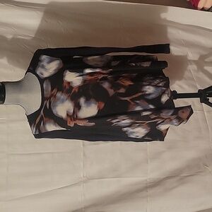 Vera Bradley Colorful Asymmetrical Blouse, Size: S